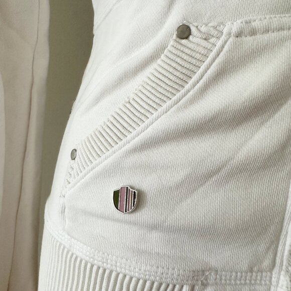 Rare Triple Five Soul White Hoodie Sweatshirt Womens Size Small - Picture 5 of 10